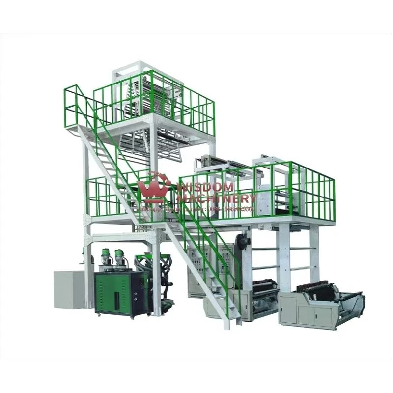 3 Schicht geblasene Film -Extrusionsmaschine
